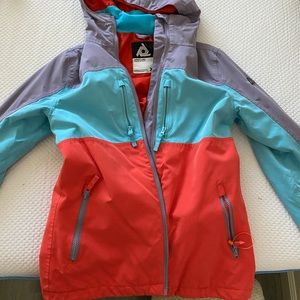 Aperture Color block snow jacket